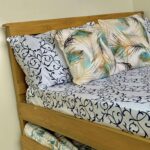 Bedroom No. 1 double size Bed with double size pullout bed